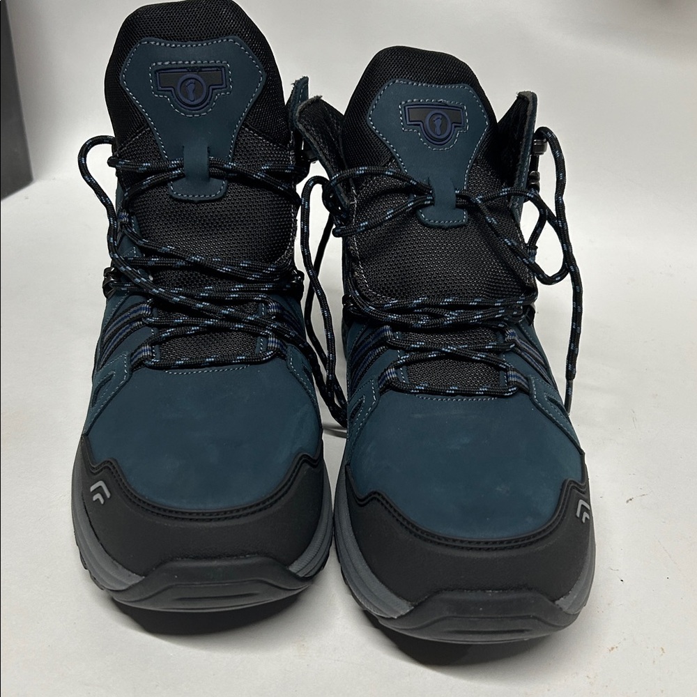 Woman’s Dakota, leather Black and Gray Hiking Boots 10.5 waterproof Orthofeet - Picture 3 of 8
